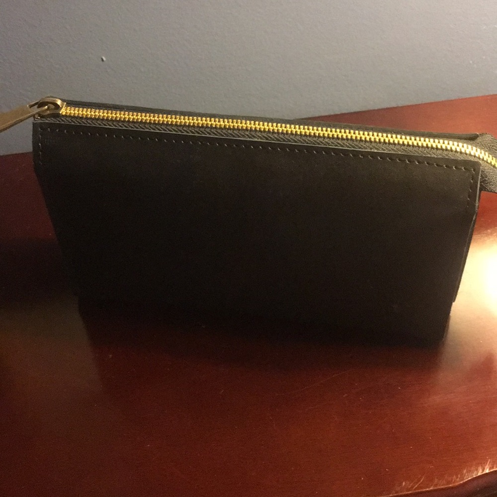 Big Beautiful natural smooth leather unisex wallet